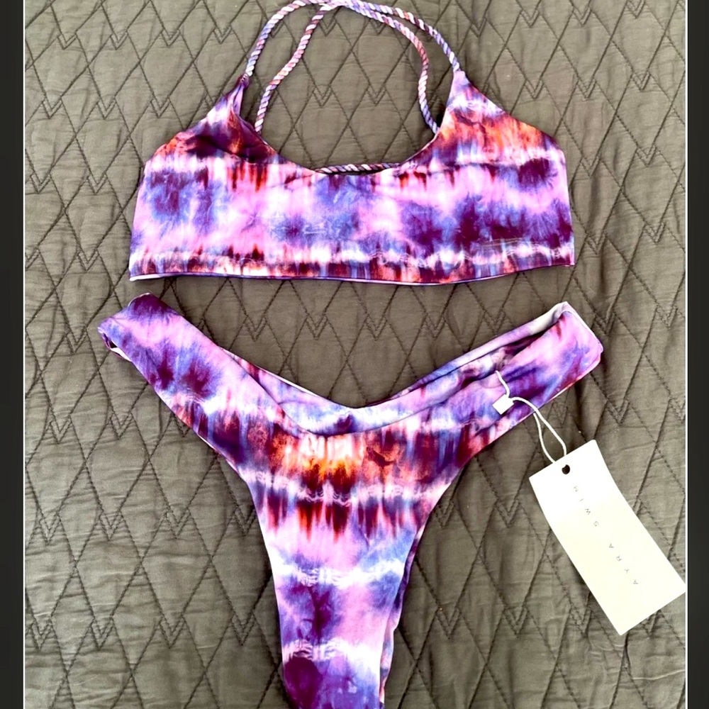 NWT Arya Swim Panama Bikini Set